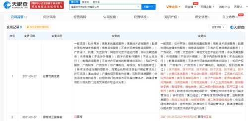 字節(jié)跳動關(guān)聯(lián)公司工商變更 新增家用電器銷售與網(wǎng)絡(luò)文化經(jīng)營業(yè)務(wù)